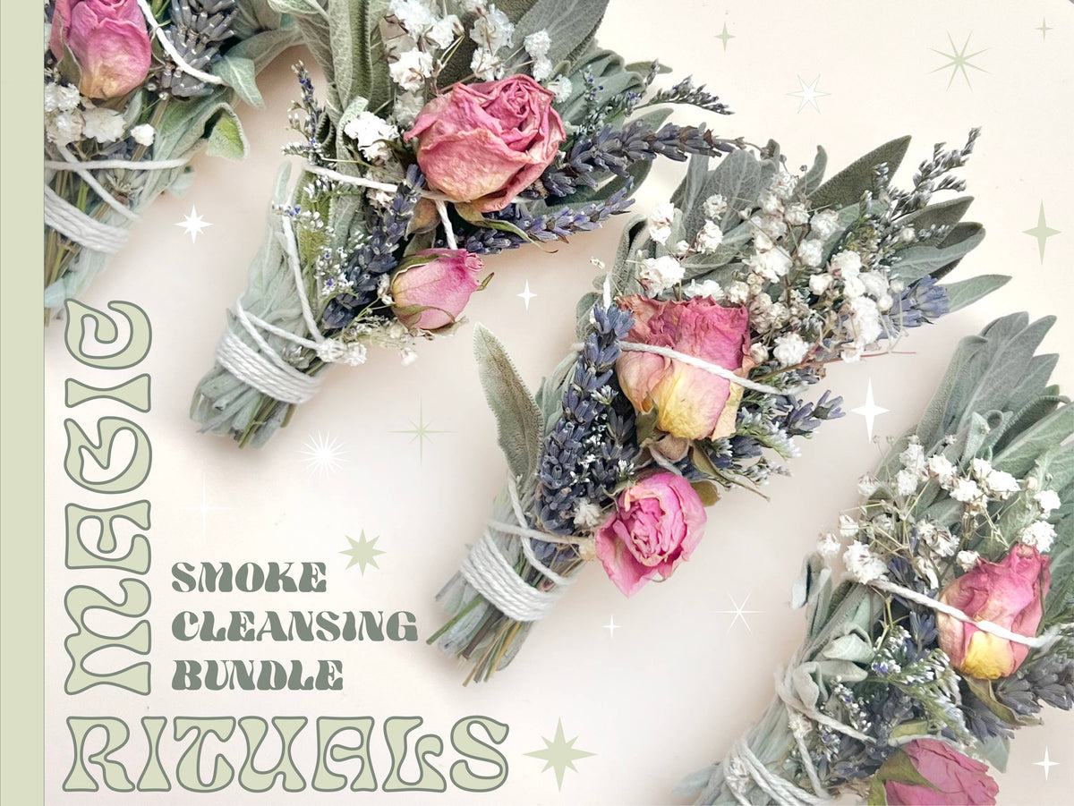 The 12th Moon Magic Rituals Mini Sage Smudge Bundle