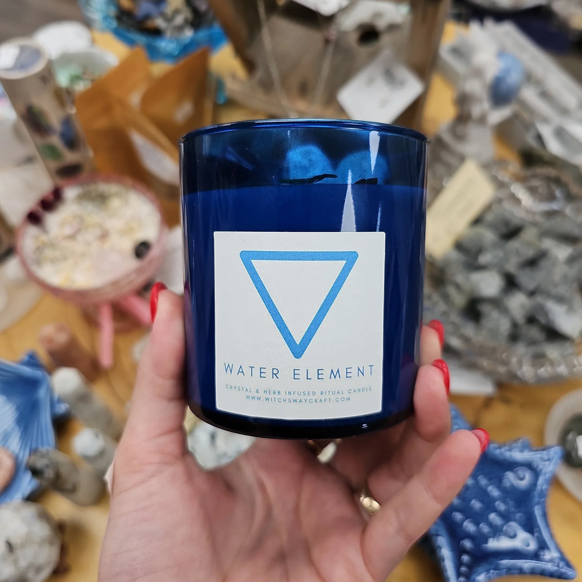 Witch's Way Water Element Spell Candle