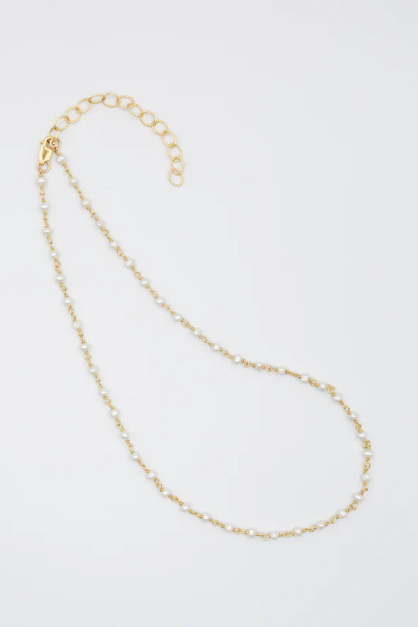 Susan Rifkin Baby Fresh Water Pearl Necklace