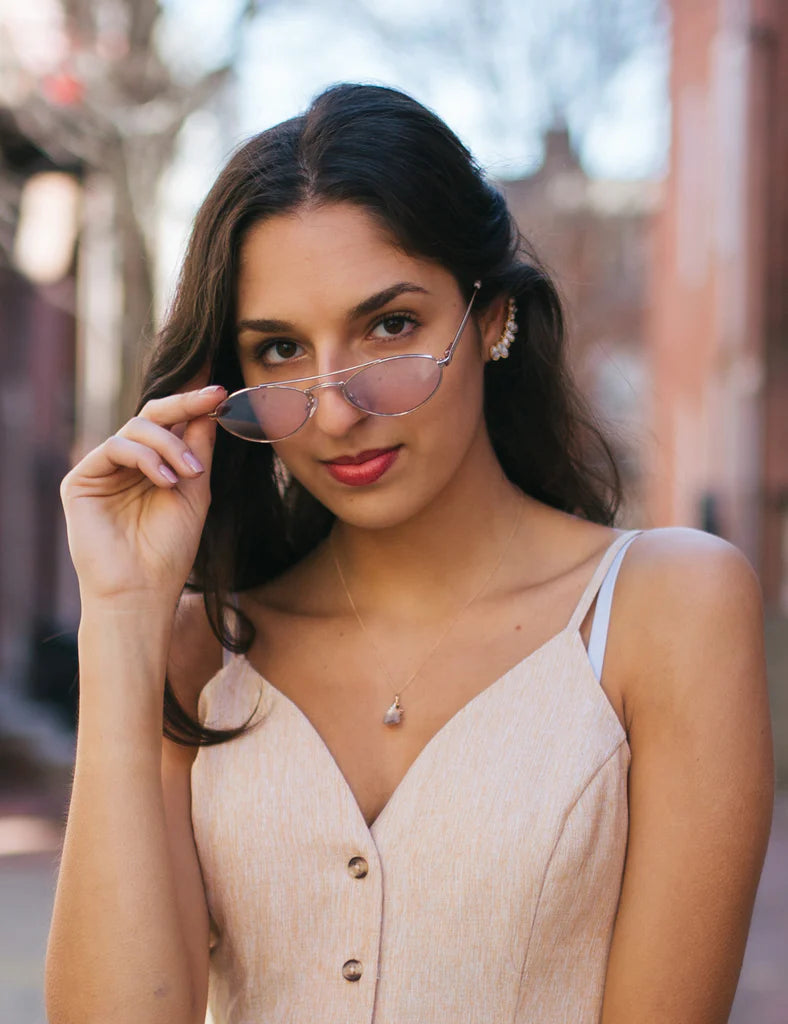 Nuance Lena Howlite Ear Climber