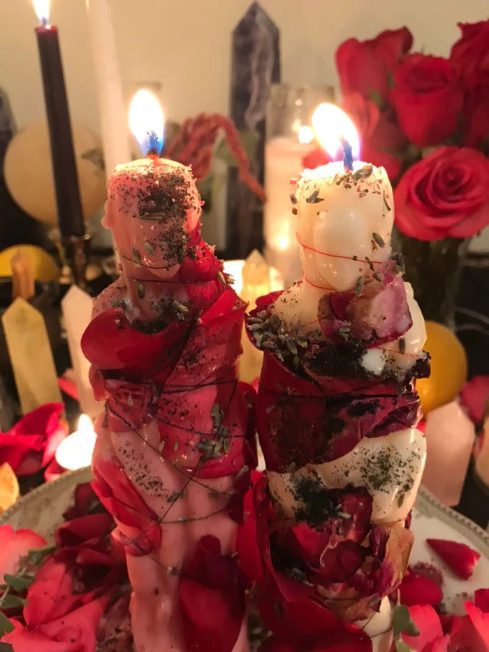 Witch's Way Goddess Candle