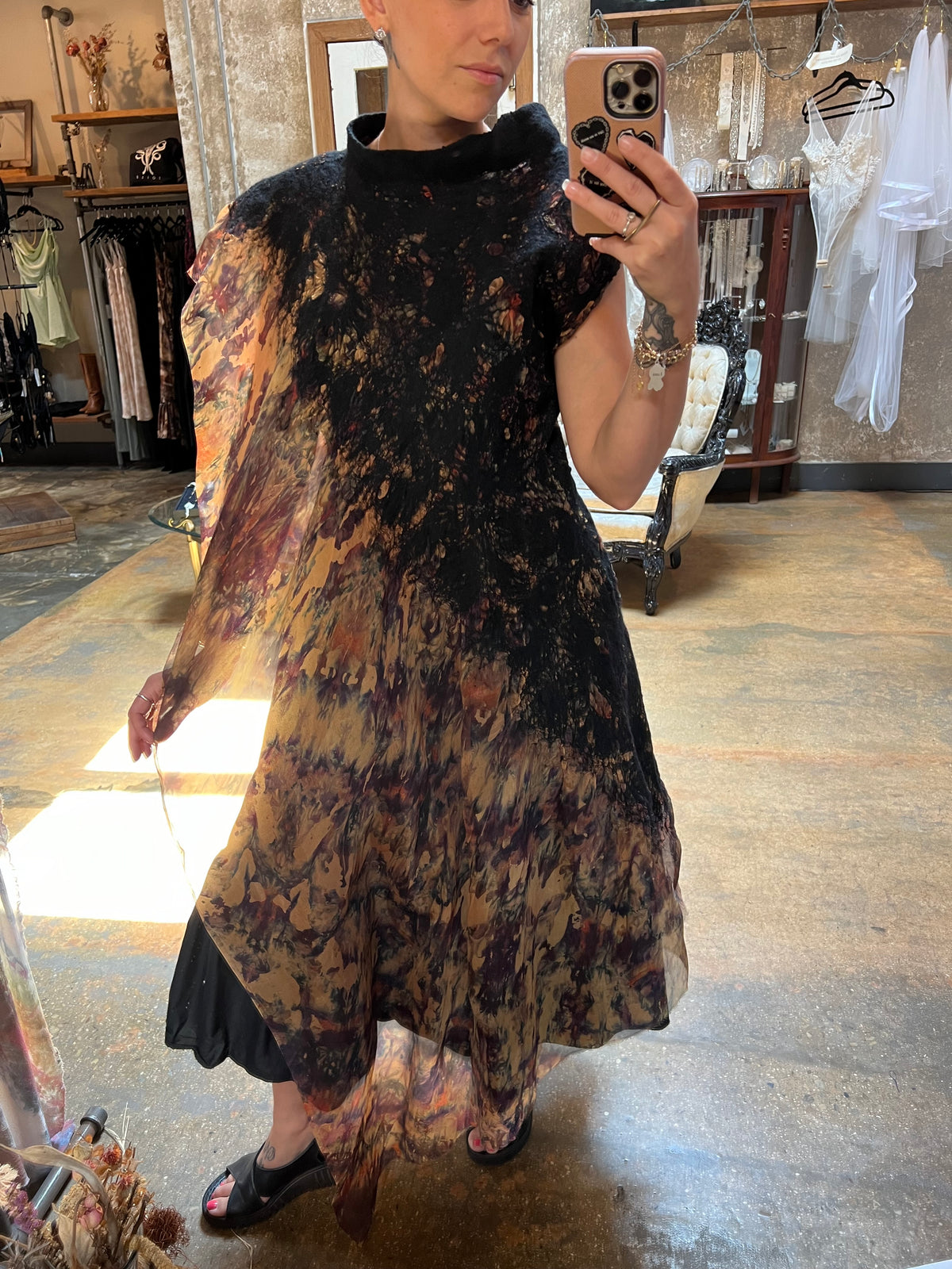 BlckBts Asymmetric Kaftan- Sienna