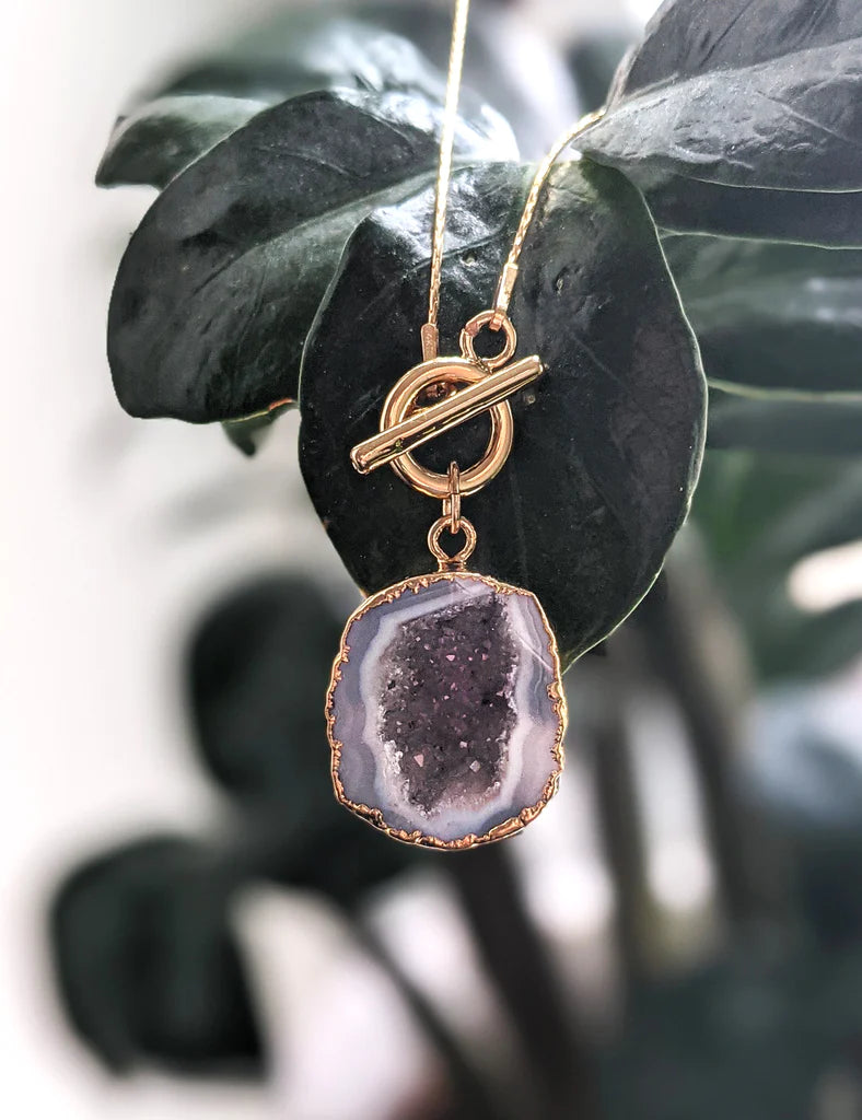 Nuance Geode Cave Necklace | MORE COLOR OPTIONS |