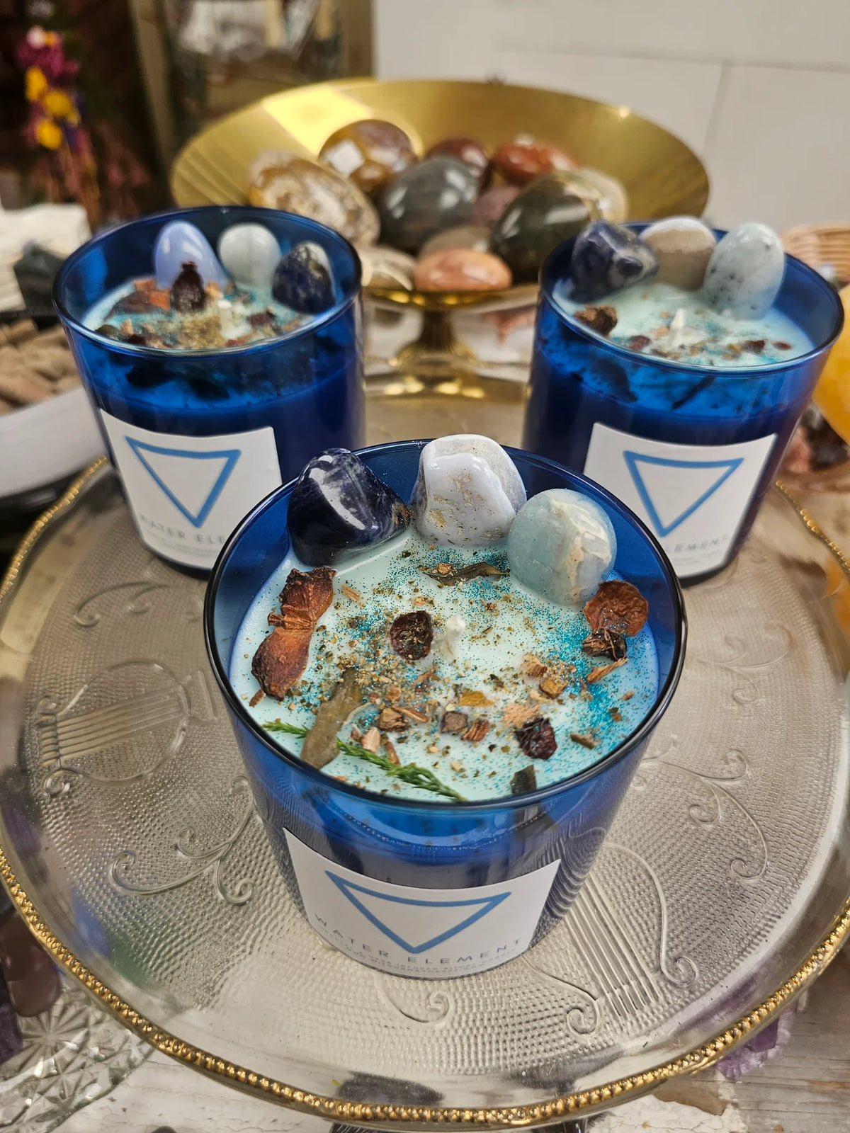 Witch's Way Water Element Spell Candle