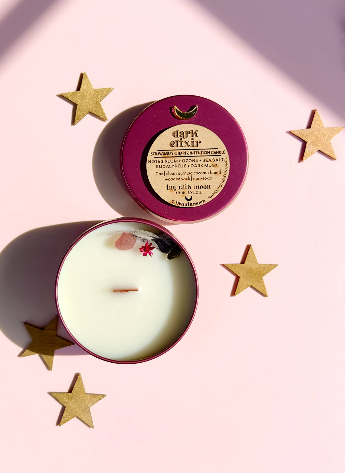 The 12th Moon Dark Elixir Coconut Wax Candle