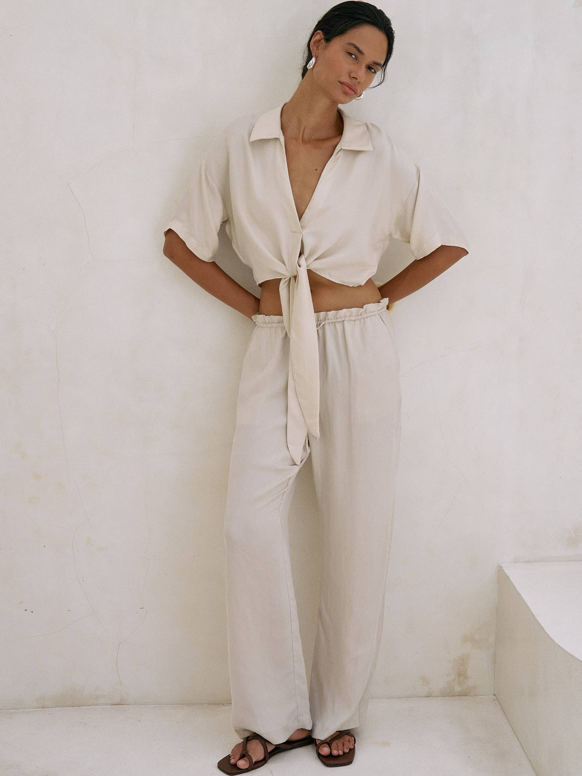 The Handloom Lucid Tie Shirt