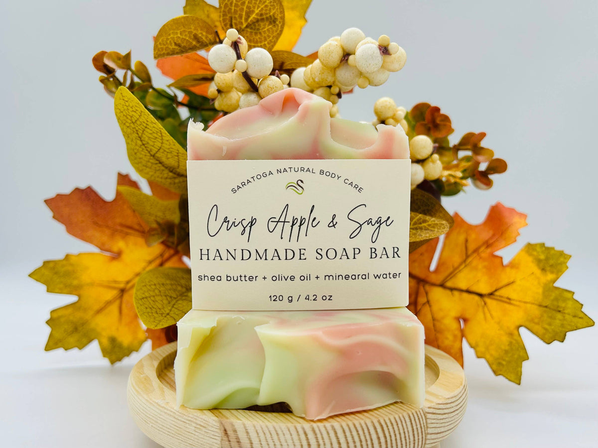 Saratoga Crisp Apple Sage Natural Soap Bar