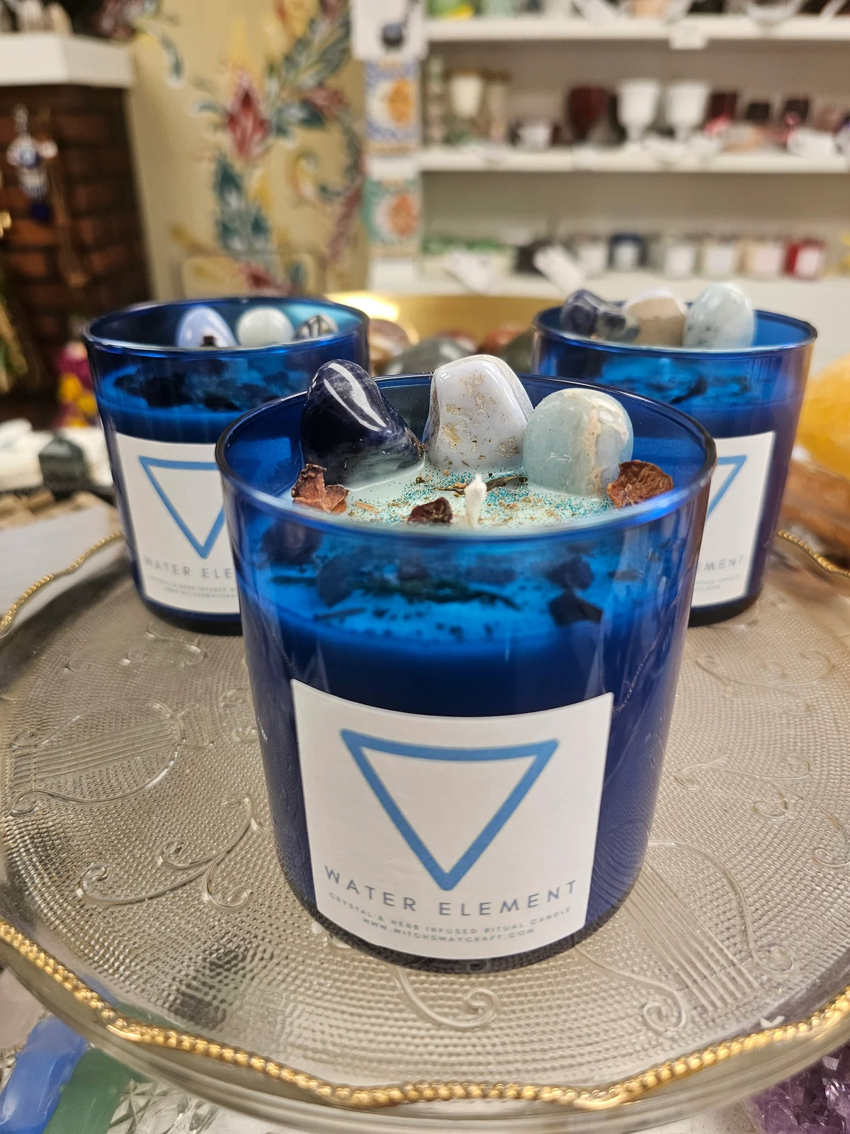 Witch's Way Water Element Spell Candle