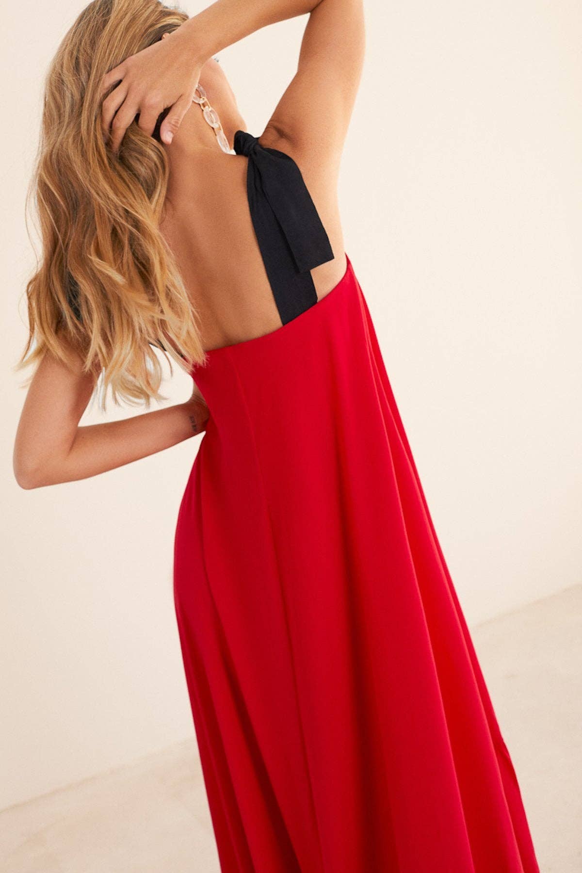 Bruna Sebastien Red Dress