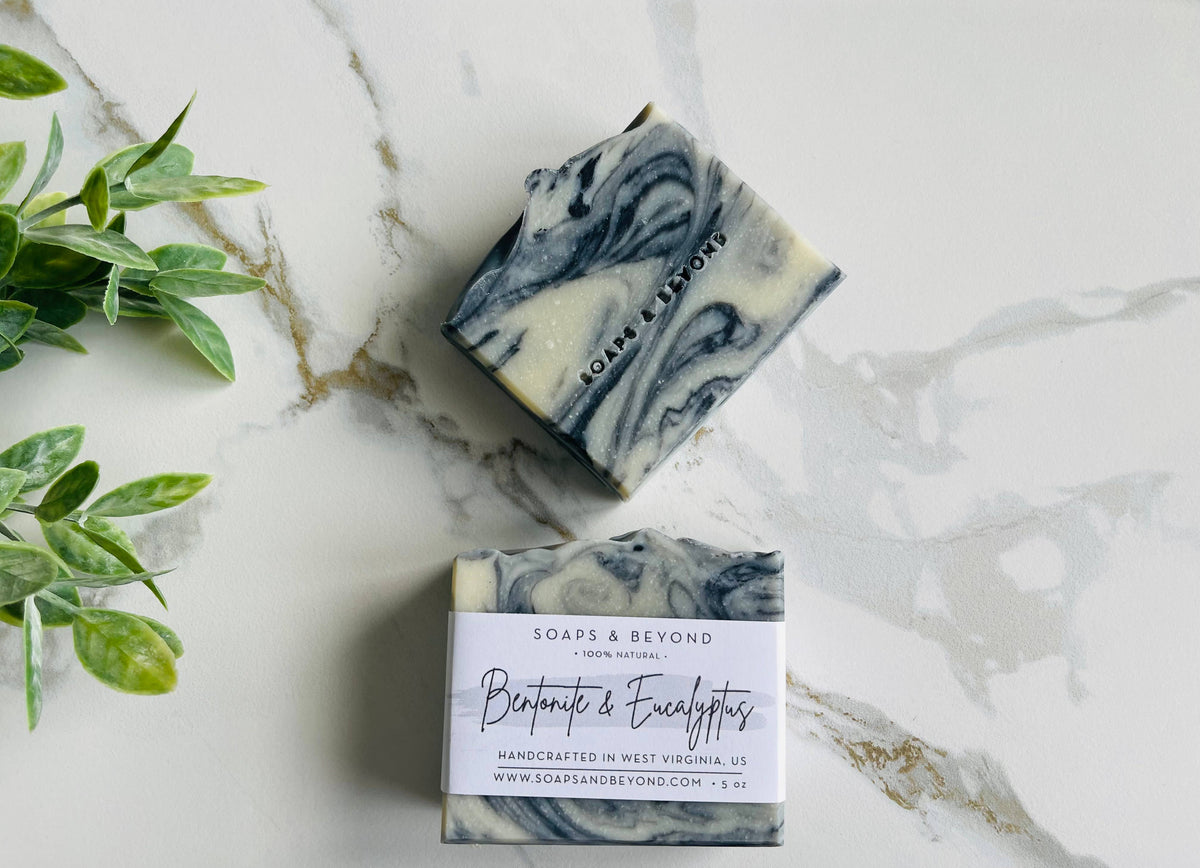 Soaps & Beyond Bentonite Clay and Eucalyptus Soap Bar