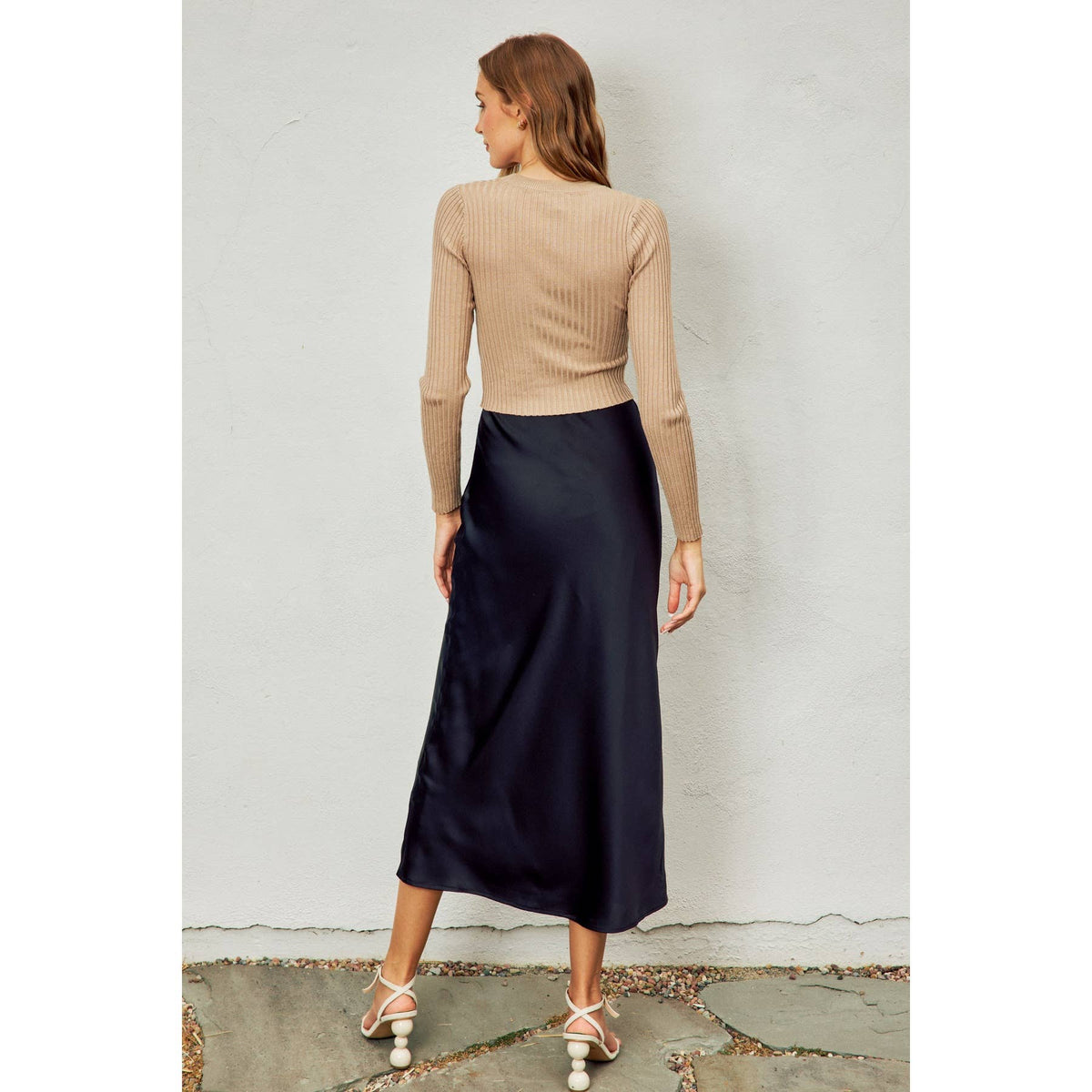 Dress Forum Black Pull On Maxi Skirt