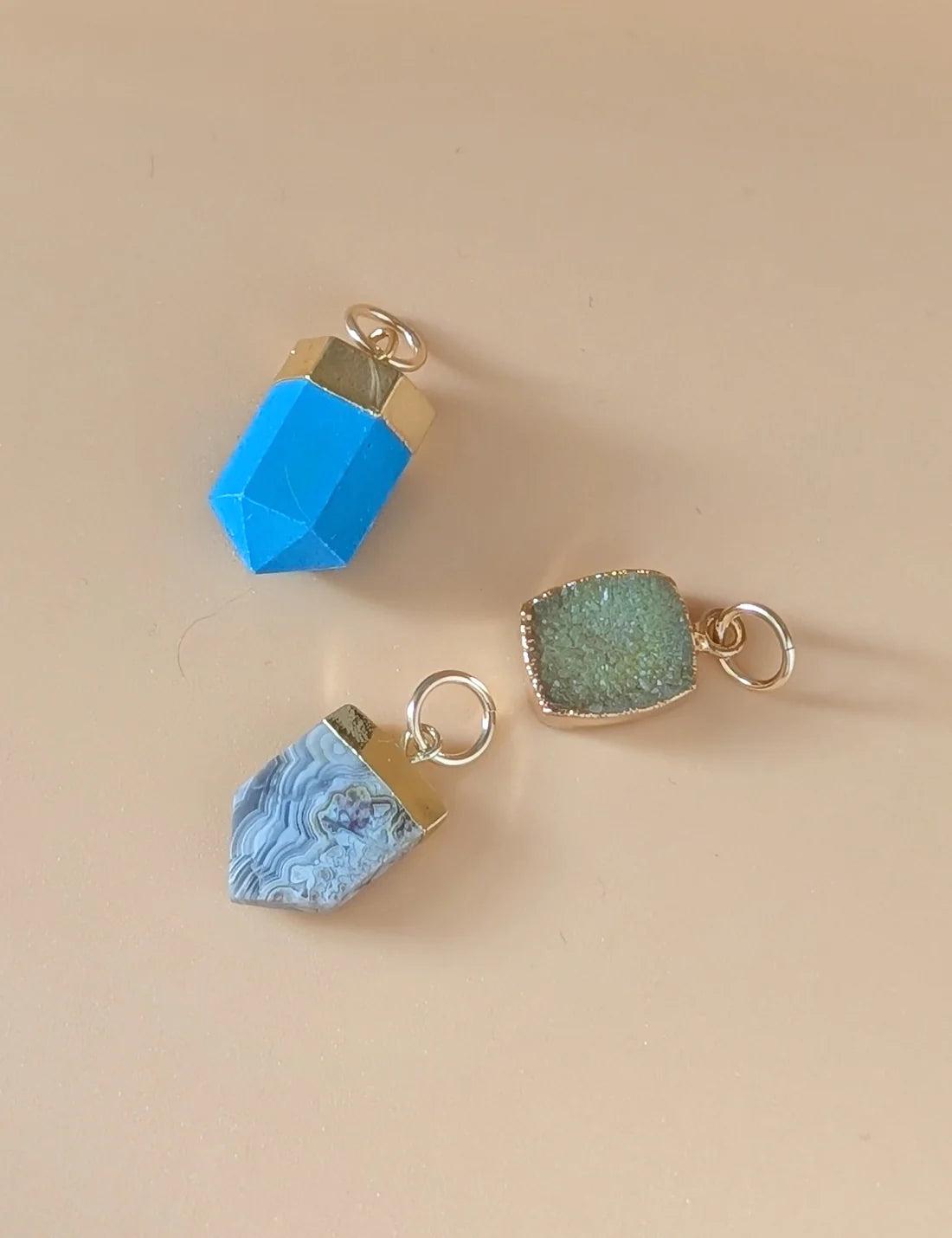 Nuance Stone Shape Charms
