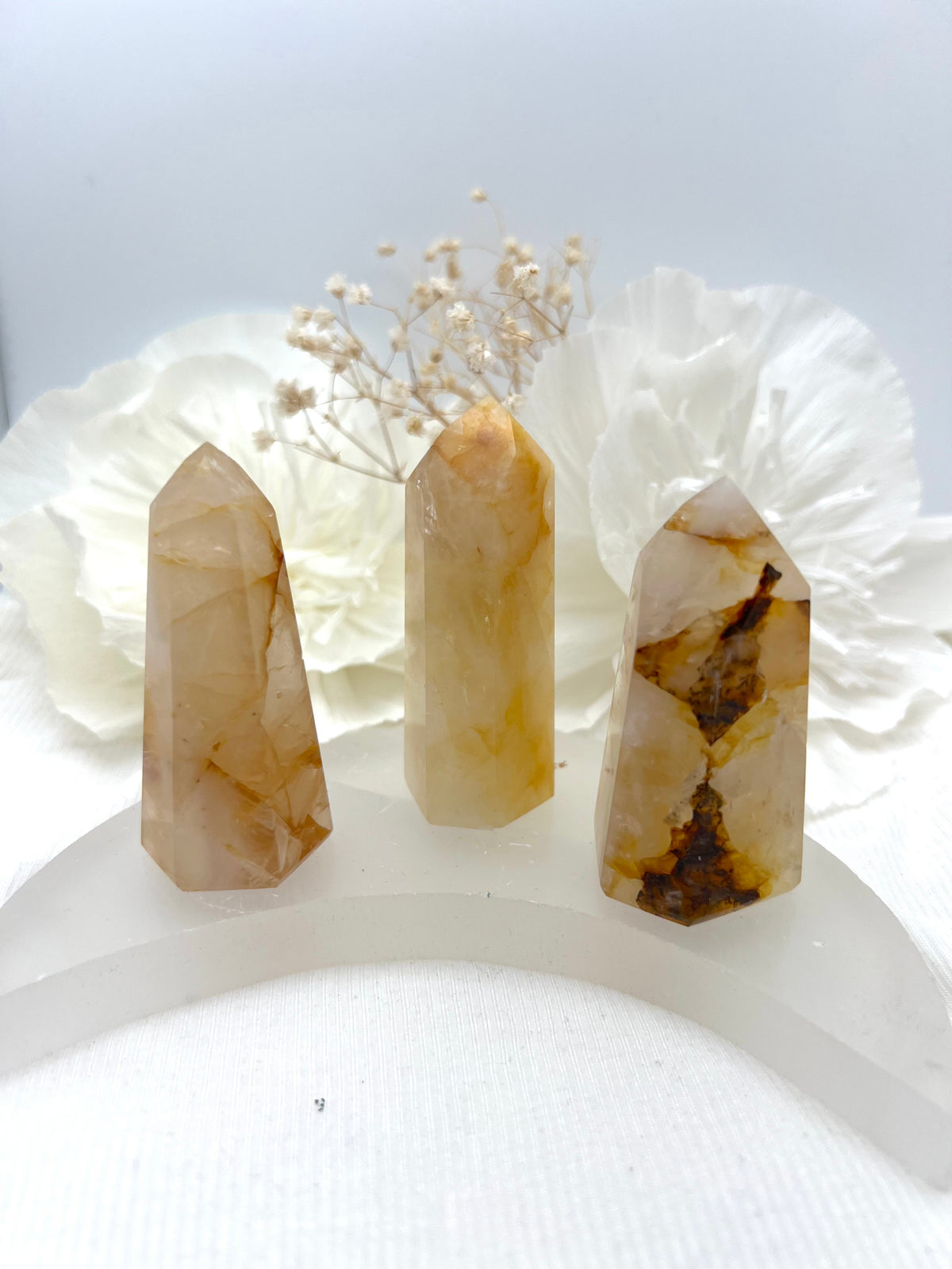 Witch's Way Golden Healer Crystal Points