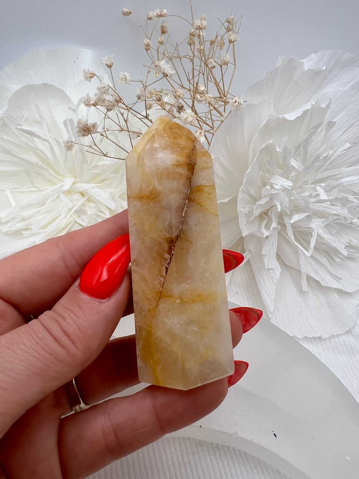 Witch's Way Golden Healer Crystal Points