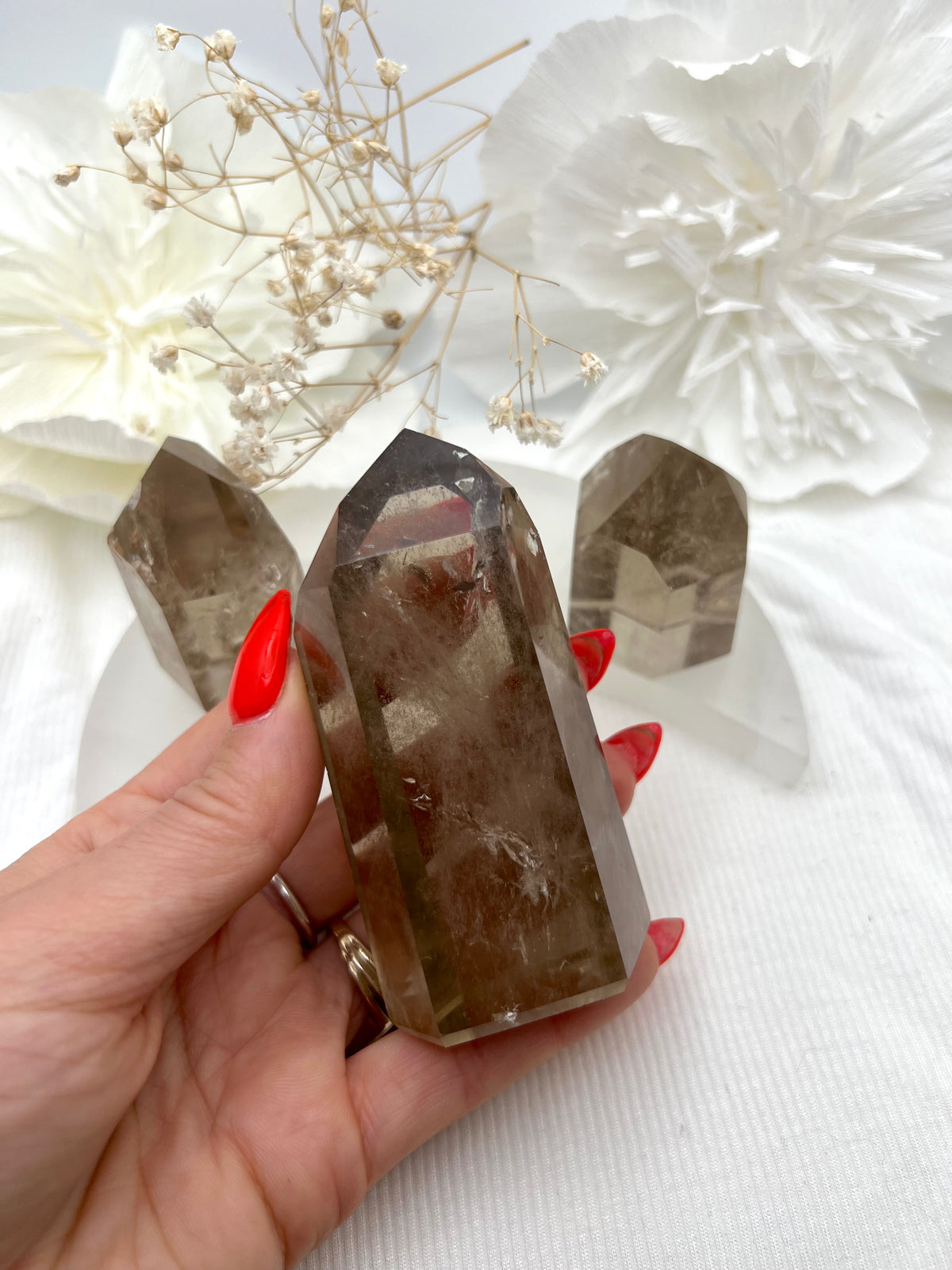 Witch's Way Smoky Quartz Crystal Points
