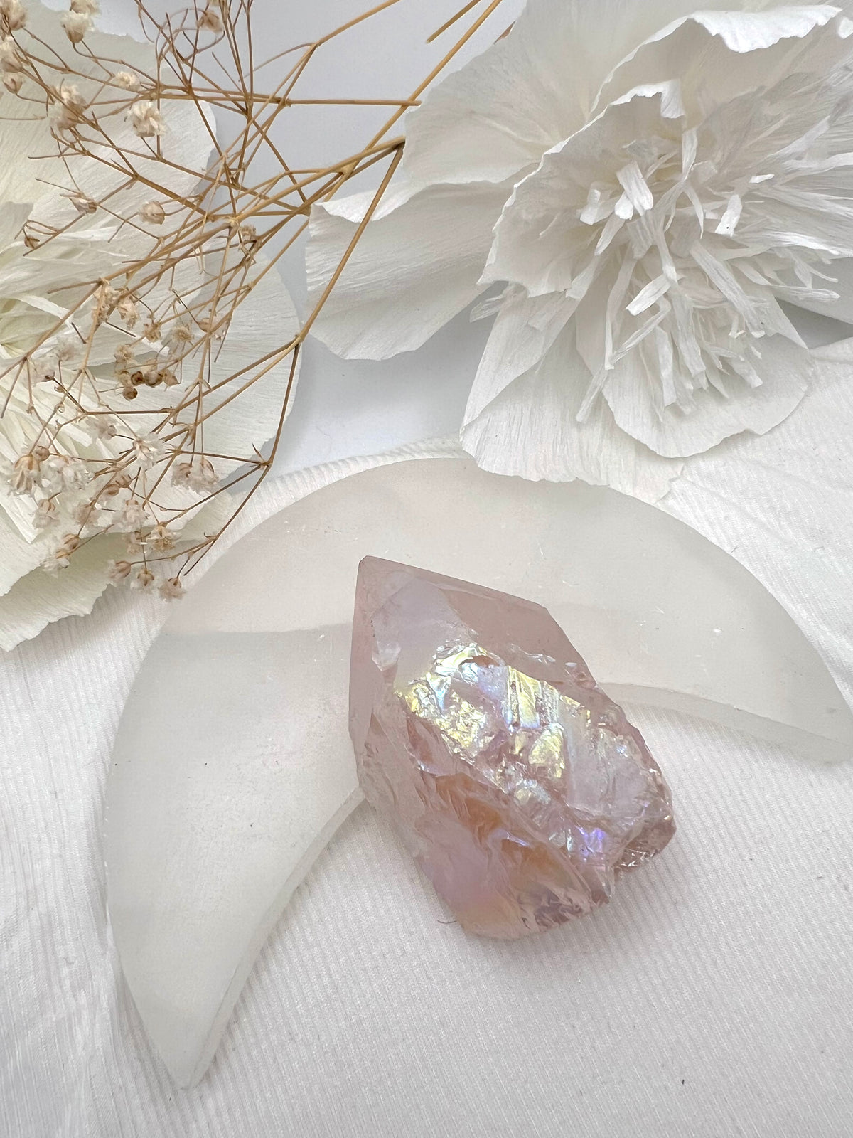 Witch's Way Aura Rose Quartz