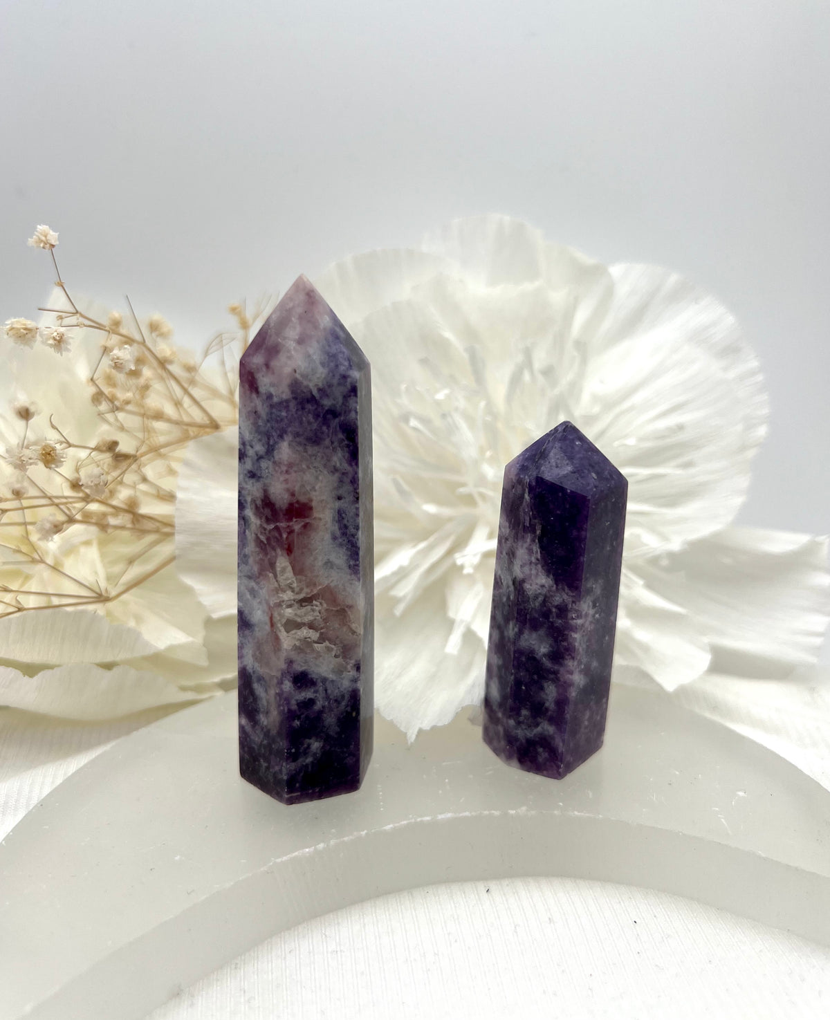 Witch's Way Lepidolite Crystal Point