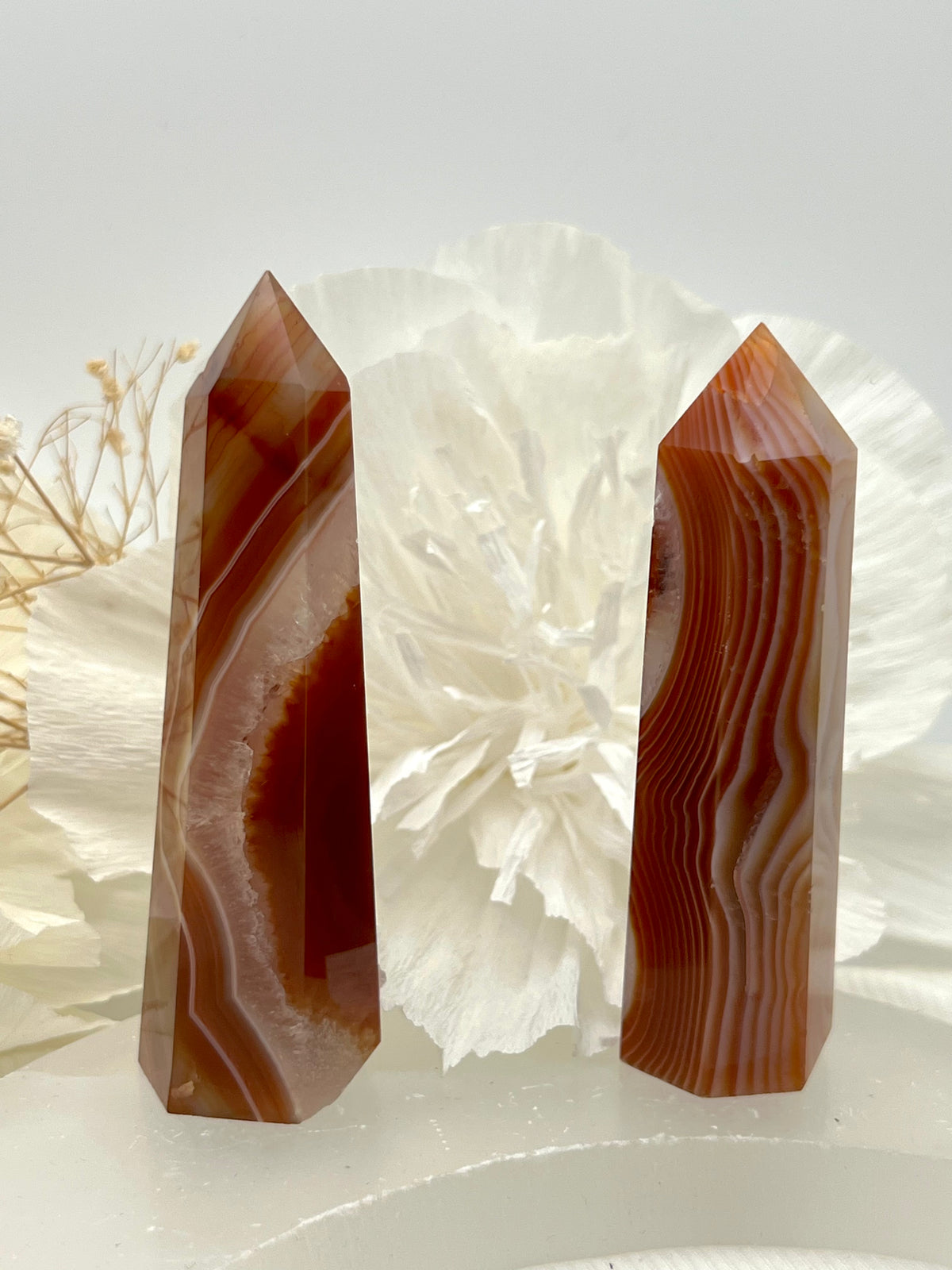 Witch's Way Carnelian Crystal Point
