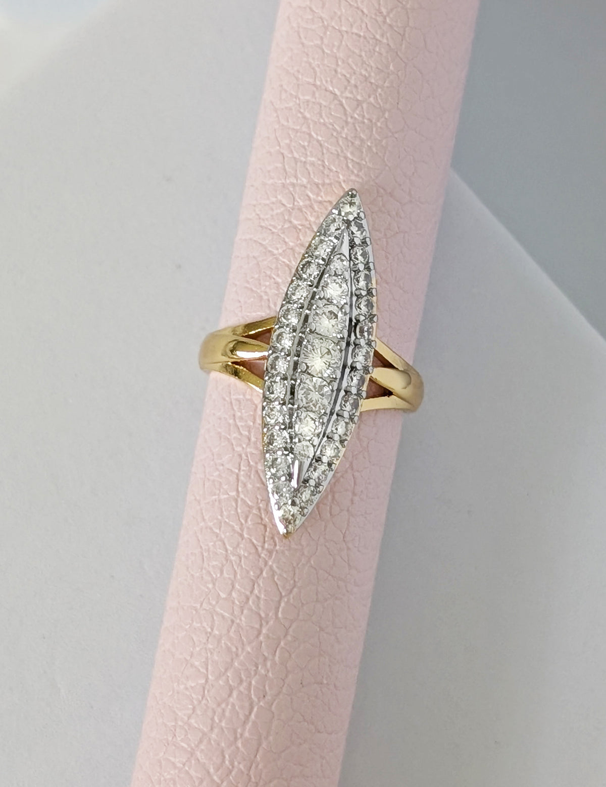 Nuance Large CZ Marquise Ring