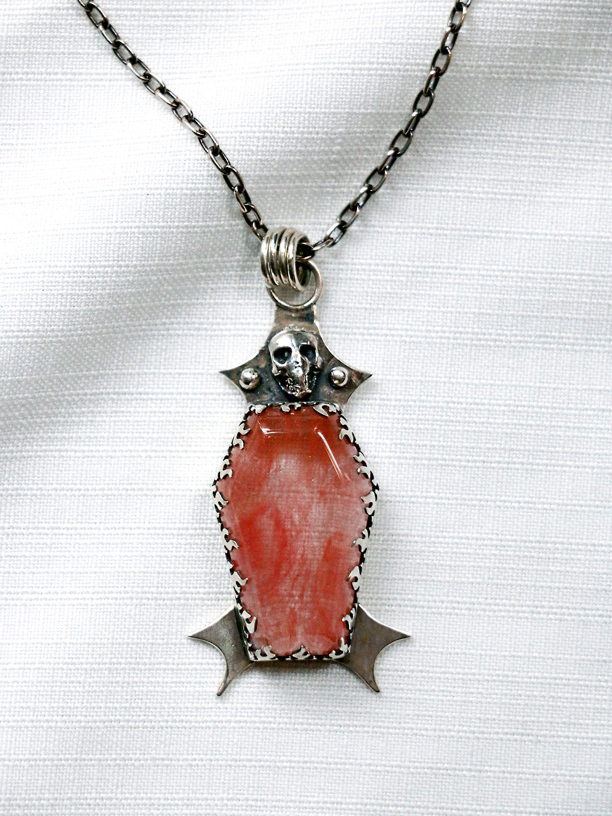 Hellhound Coffin Pendant Necklace | One of a Kind