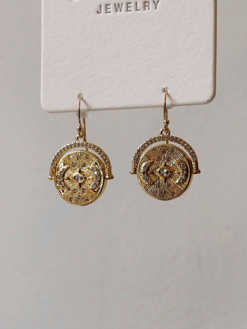 Nuance Wanderlust Earrings - Star Compass