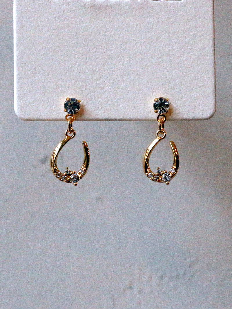 Nuance Wanderlust Earrings - Lucky Horse Shoe