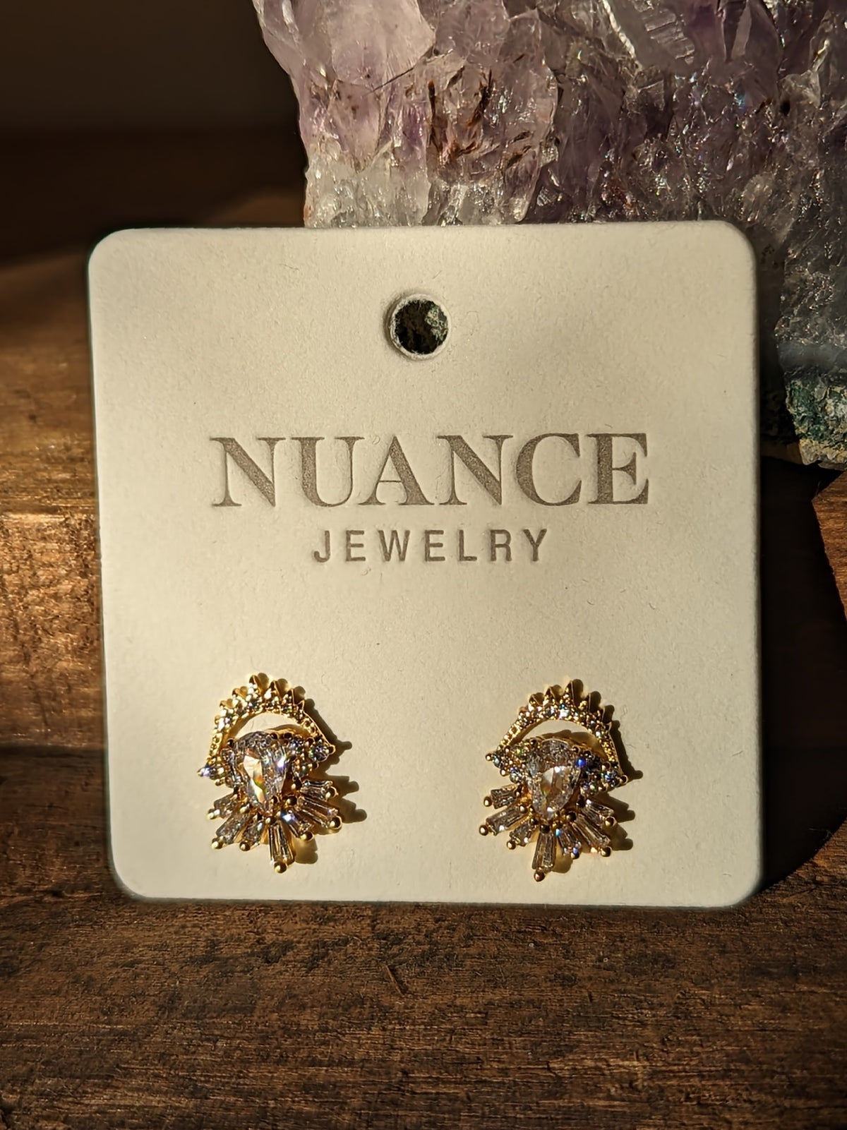 Nuance Queen Anne Studs