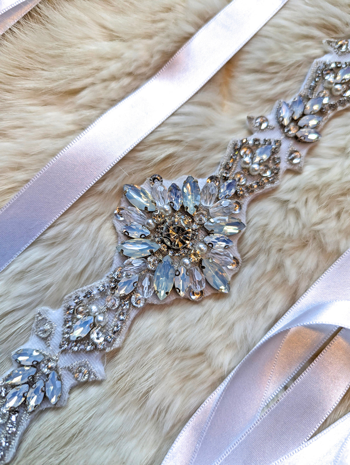 Atelier Bianca Opalite Bridal Belt