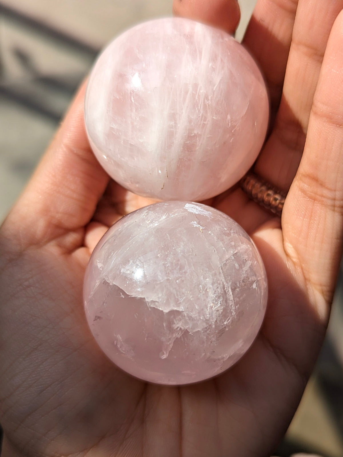 Witch's Way Craft Rose Quartz Sphere