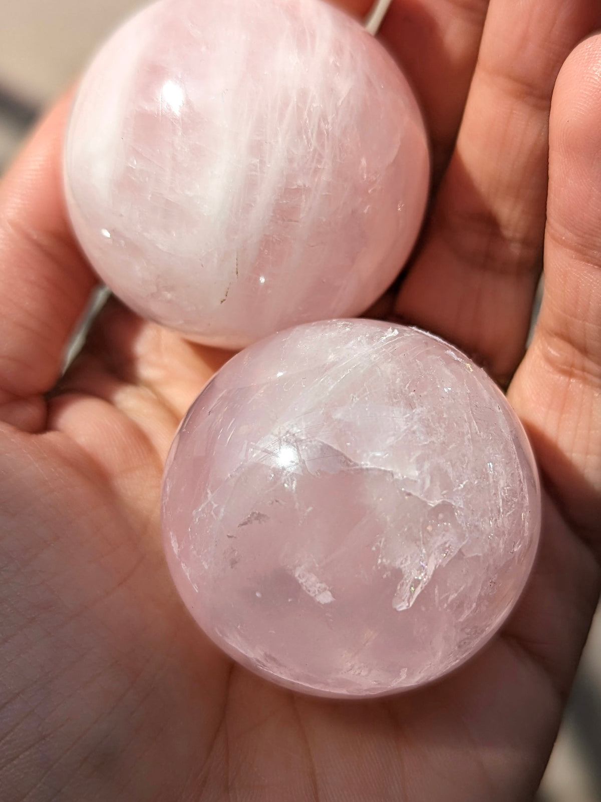 Witch's Way Craft Rose Quartz Sphere