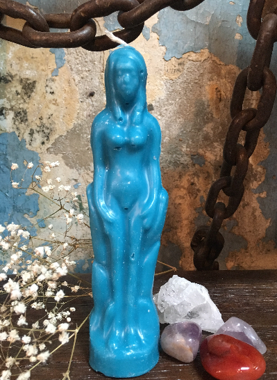 Witch's Way Goddess Candle