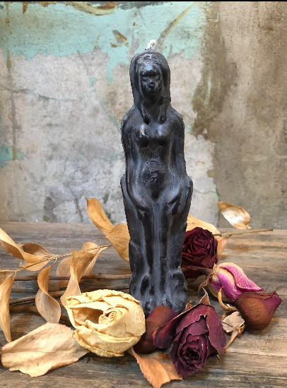 Witch's Way Goddess Candle