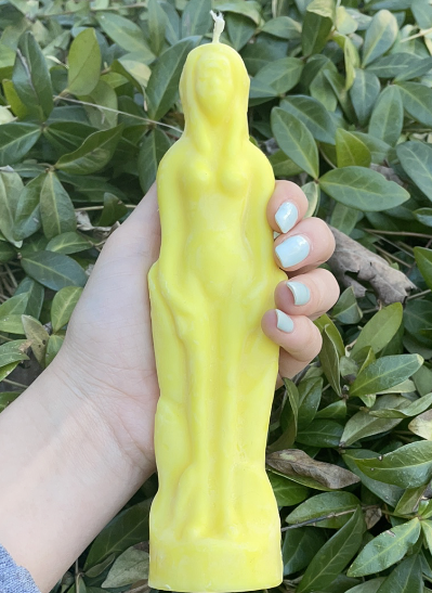 Witch's Way Goddess Candle