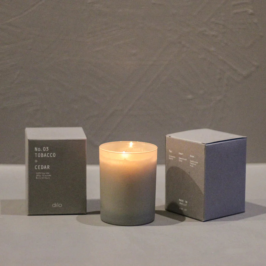 Dilo Shades Collection Candles- Choose your Scent!