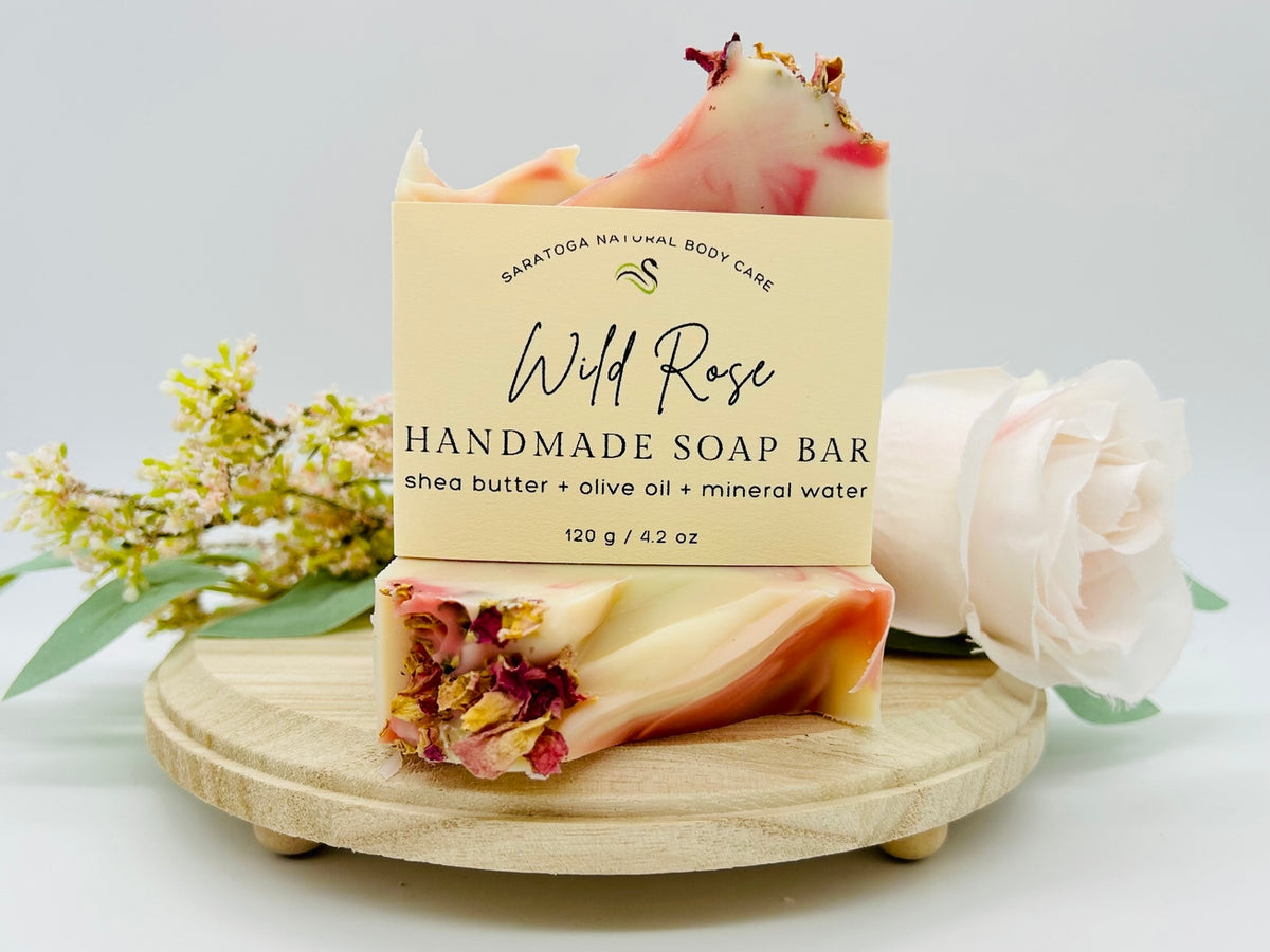 Natural Wild Rose Soap
