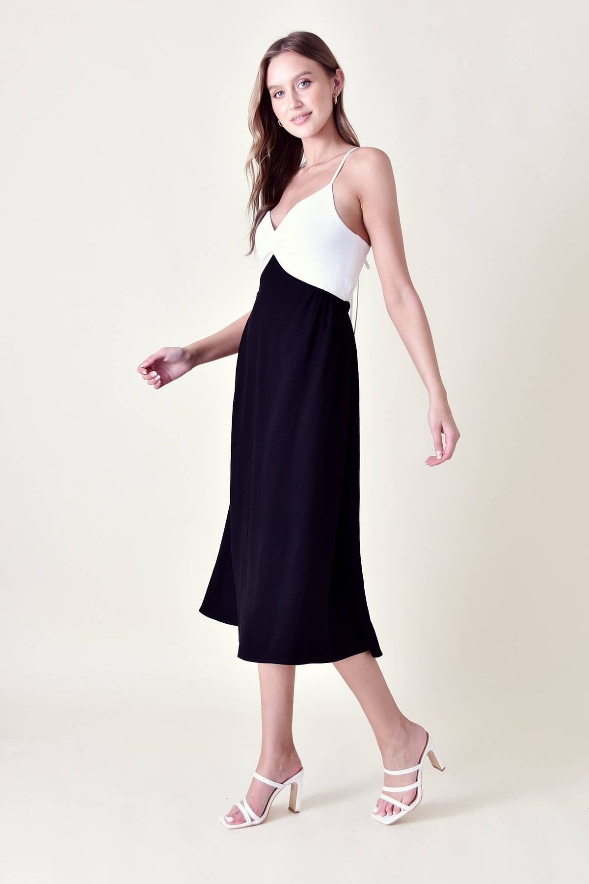 Fore Collection Color Block Sundress