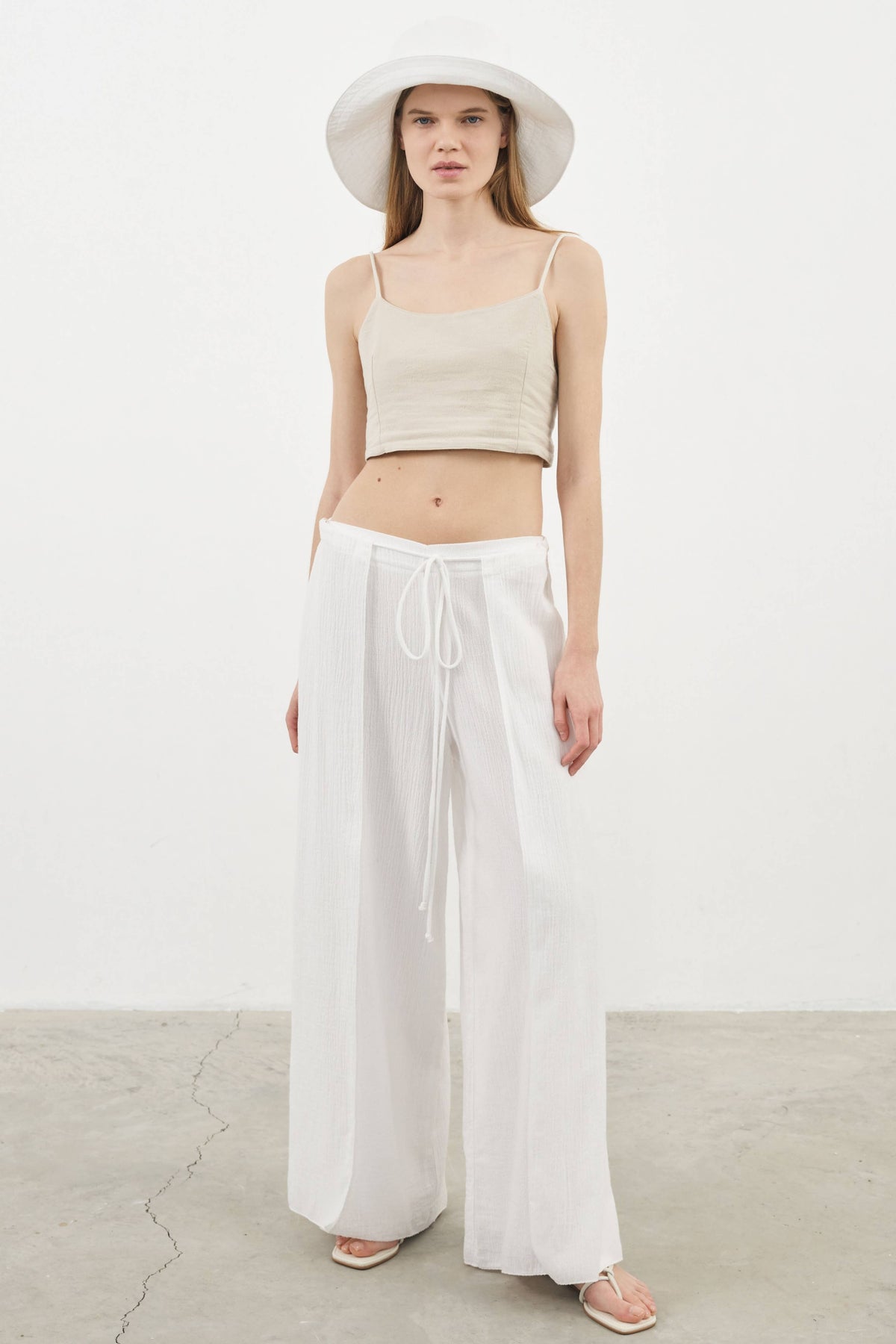 The Handloom June Pants White