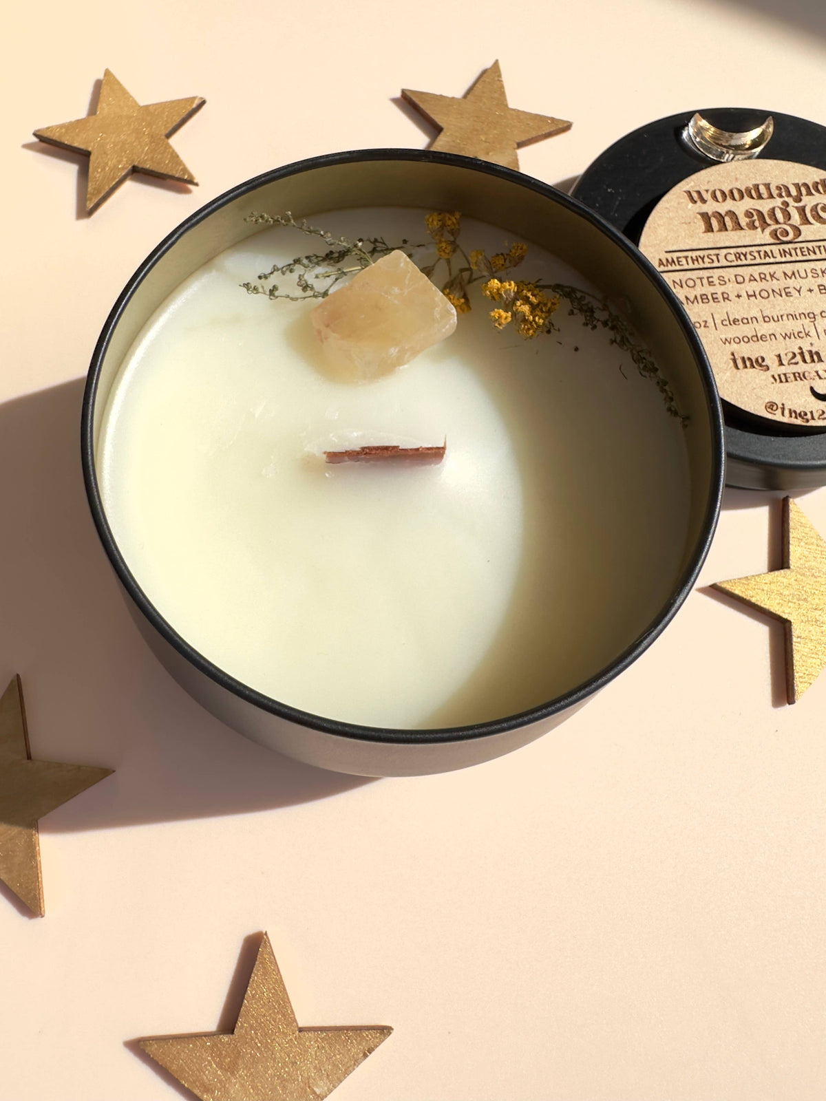 The 12th Moon Woodland Magic Coconut Wax Candle