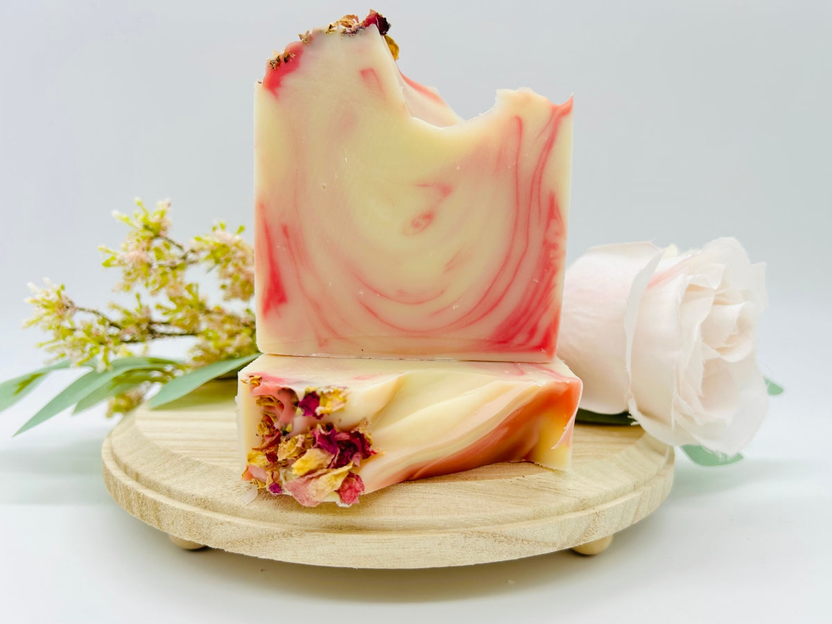 Natural Wild Rose Soap
