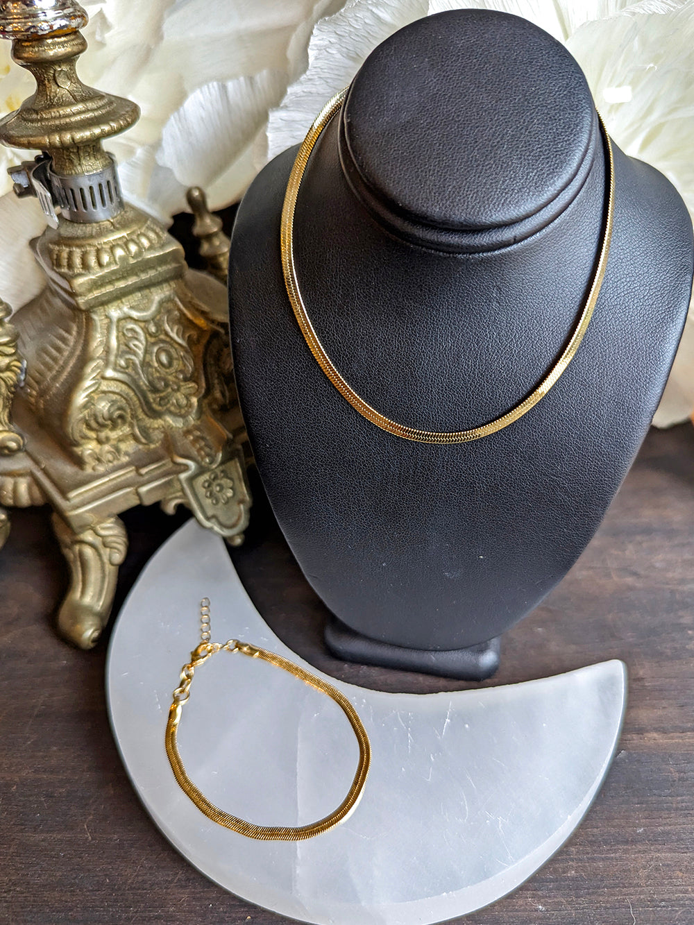 Chain Bracelet + Necklace Gift Set