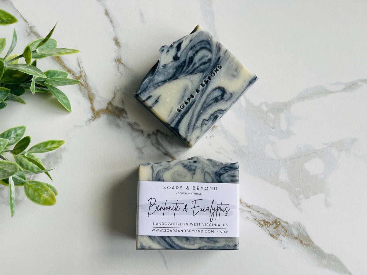 Soaps & Beyond Bentonite Clay and Eucalyptus Soap Bar