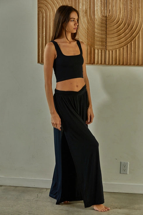 By Together Square Neck Crop Top