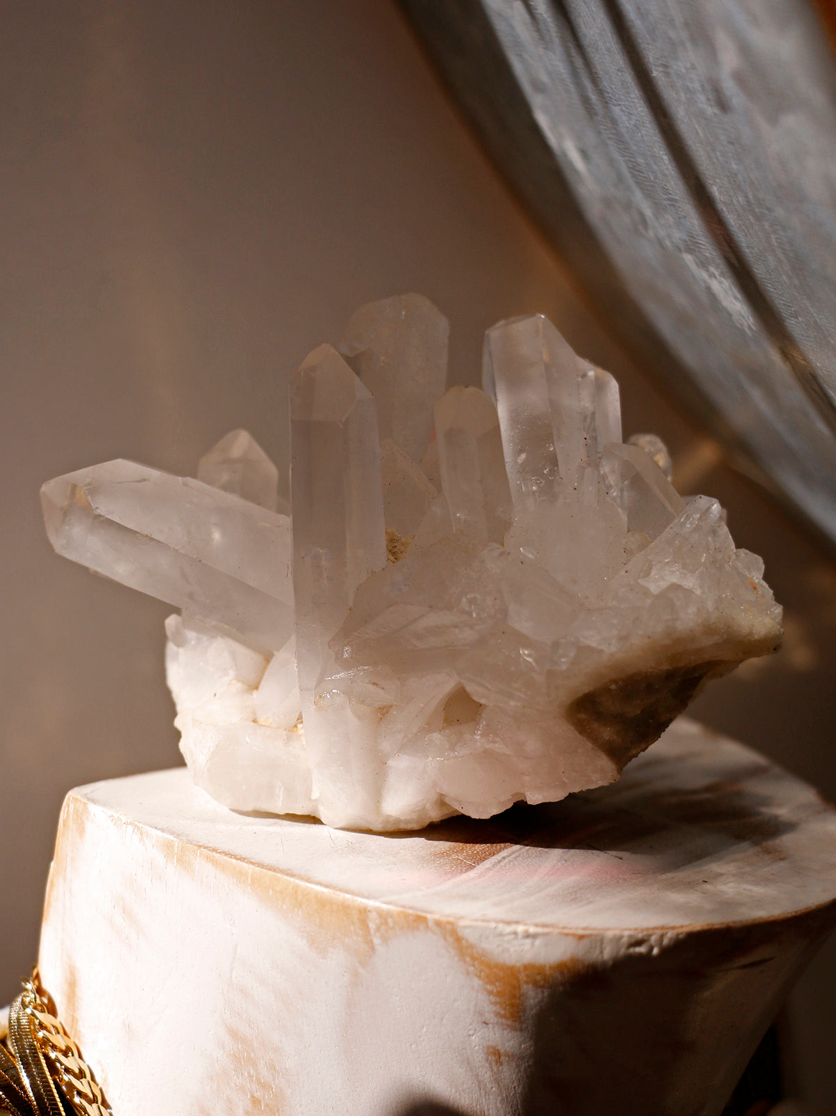 Witch's Way Large Quartz Cluster