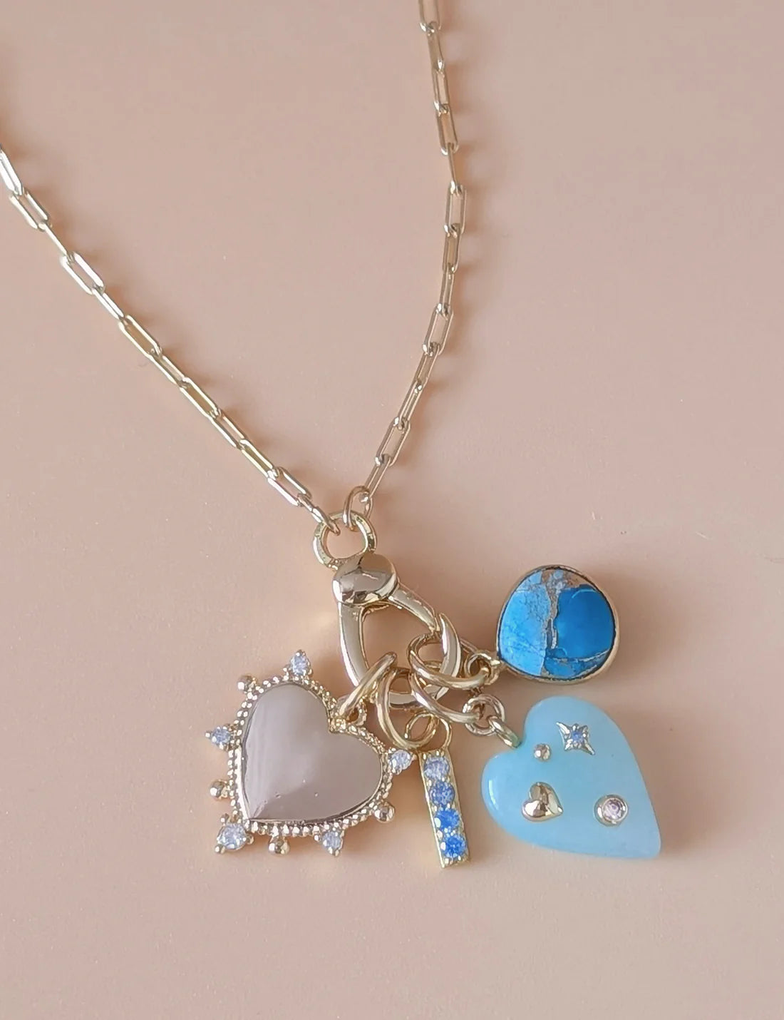 Nuance Ombre Crystal Bar Charms
