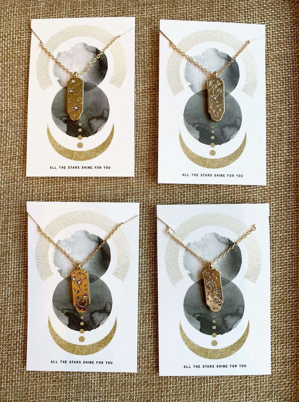Nuance Zodiac Constellation Charm Necklace