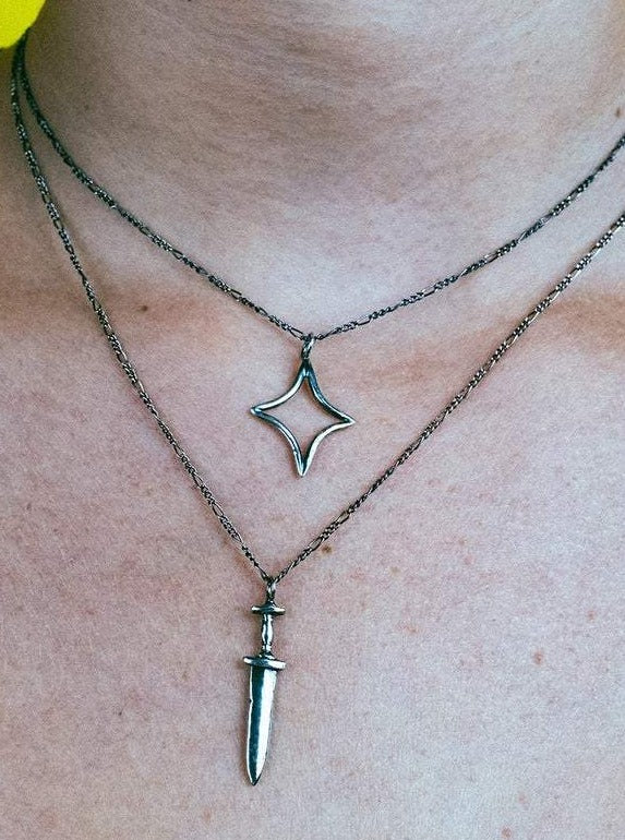 Hellhound Nebula Charm Necklace