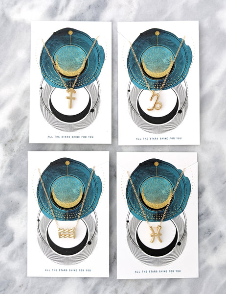 Nuance All The Stars Shine for You Astrological Sign Charm Necklace