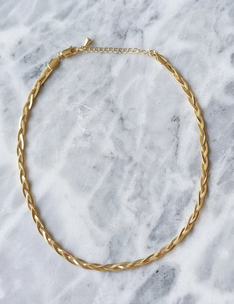 Nuance Braided Chain Necklace