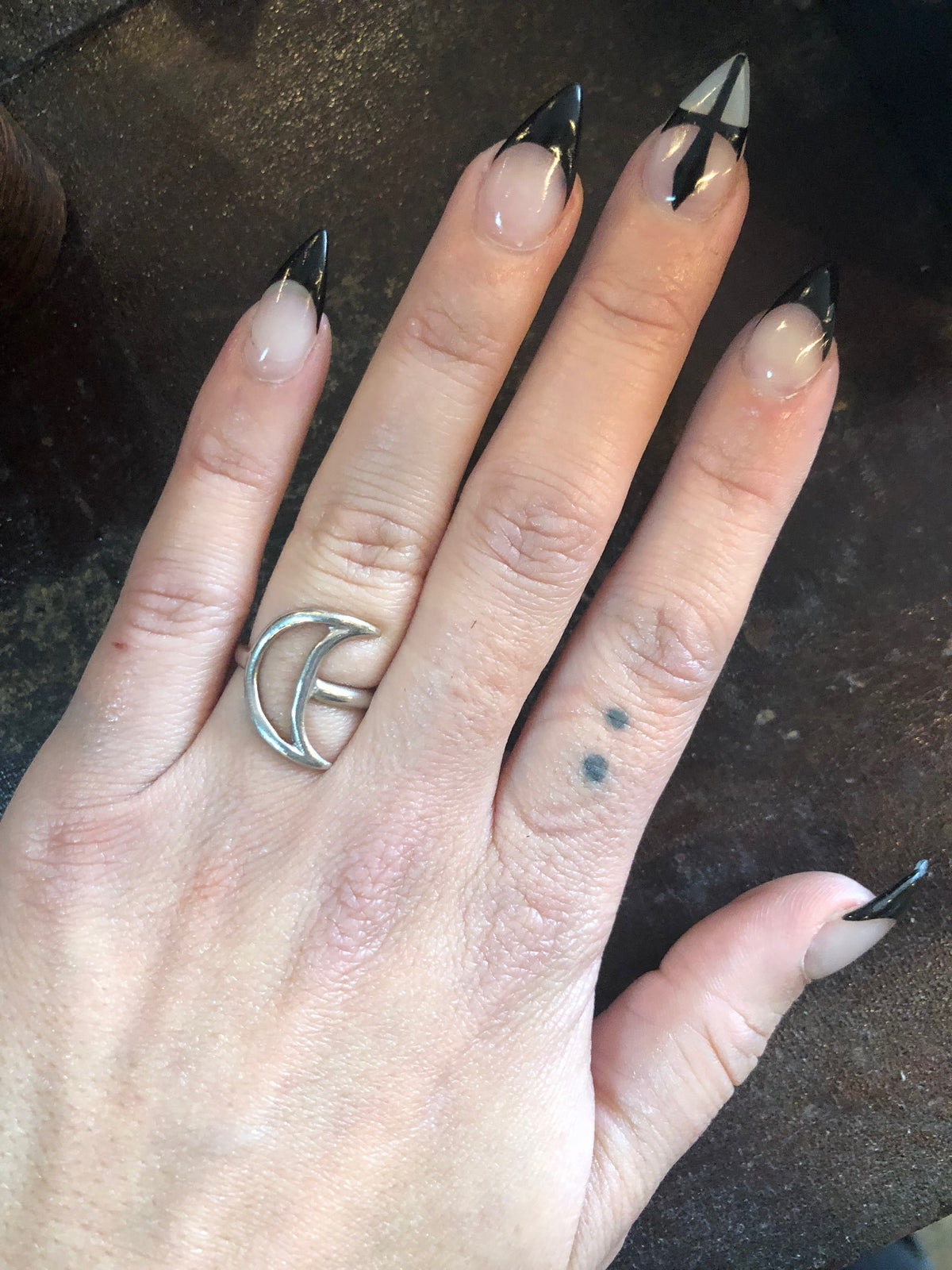 Hellhound Jewelry Luna Ring in Silver