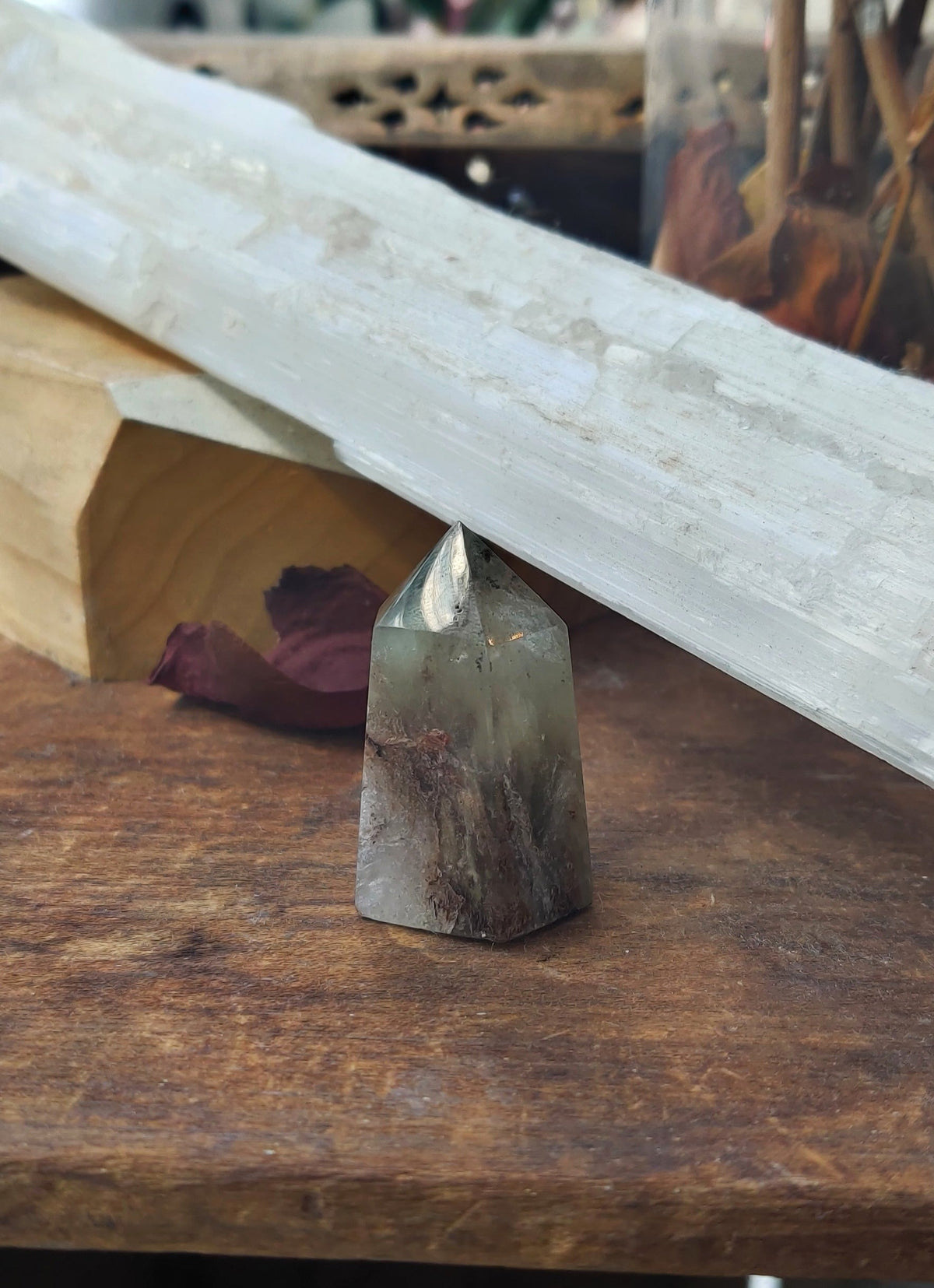 Witch's Way Garden Quartz Crystal Point
